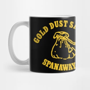 Vintage Spanaway Gold Dust Saloon Mug